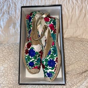 Made in Spain floral espadrilles